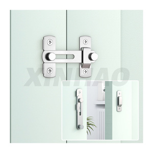 Stainless Steel Silver Gate Latch Barn Door Lock For Security And Privacy Heavy Duty Metal Lift Latch Hardware