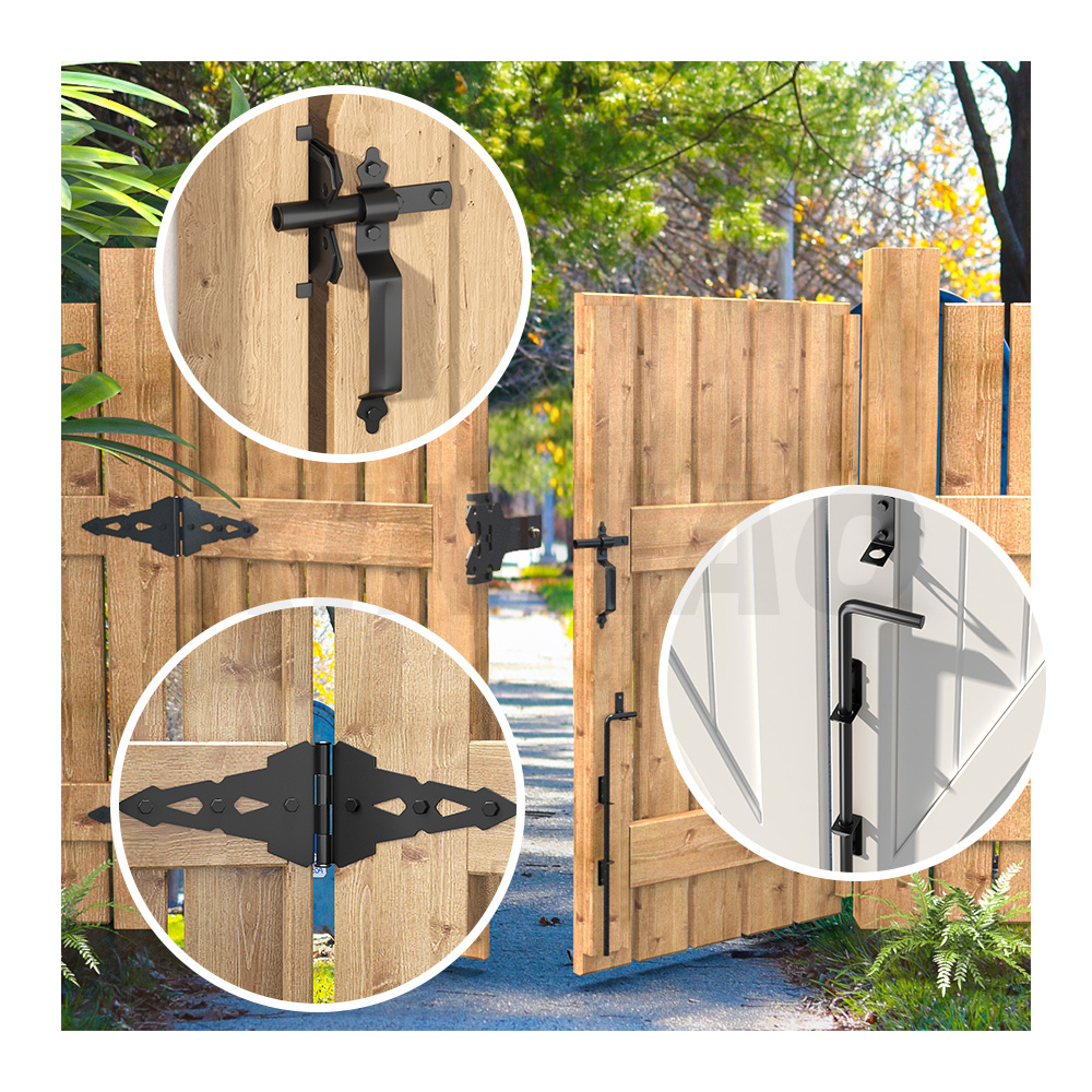 XINHAO Wooden Gate Hardware Sets Heavy Duty Kit