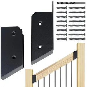 2x4 Stair deck railing bracket connector 30 Degree Wood deck railing Bracket