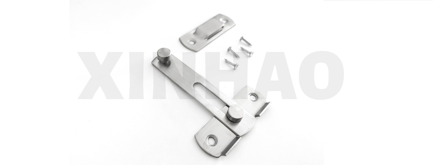 Stainless Steel 304 180 Degree Sliding Barn Door Lock Gate Latch Flip Latch Safety Door Bolt Latch Lock for Privacy