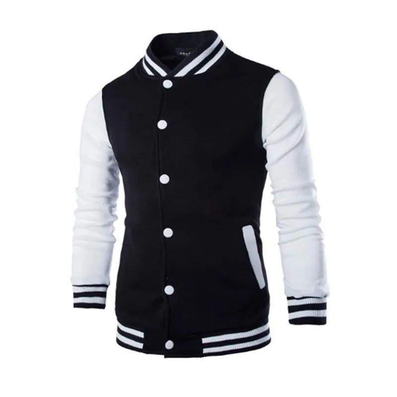 wholesale blank varsity jackets custom logo plain letterman varsity jacket Plus size men's versity college jackets