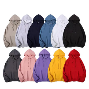 USA size winter custom oversized plain polyester cotton blank hoodies mens pullover unisex plus size men's hoodies & sweatshirts