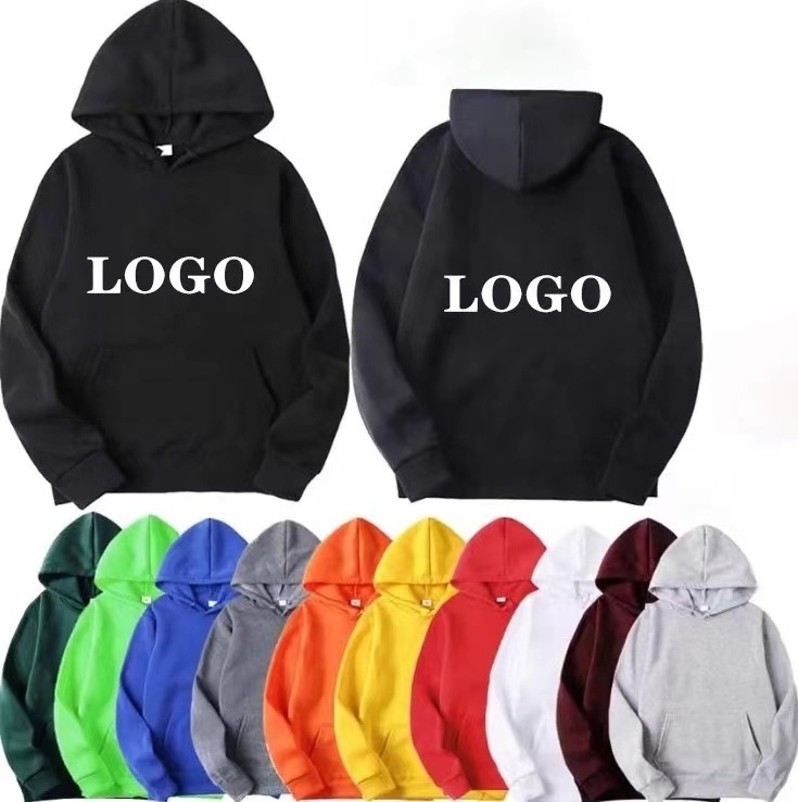 2022 wholesale hot sell high quality cotton custom logo hoodie 100% polyester blank hoodies for printing