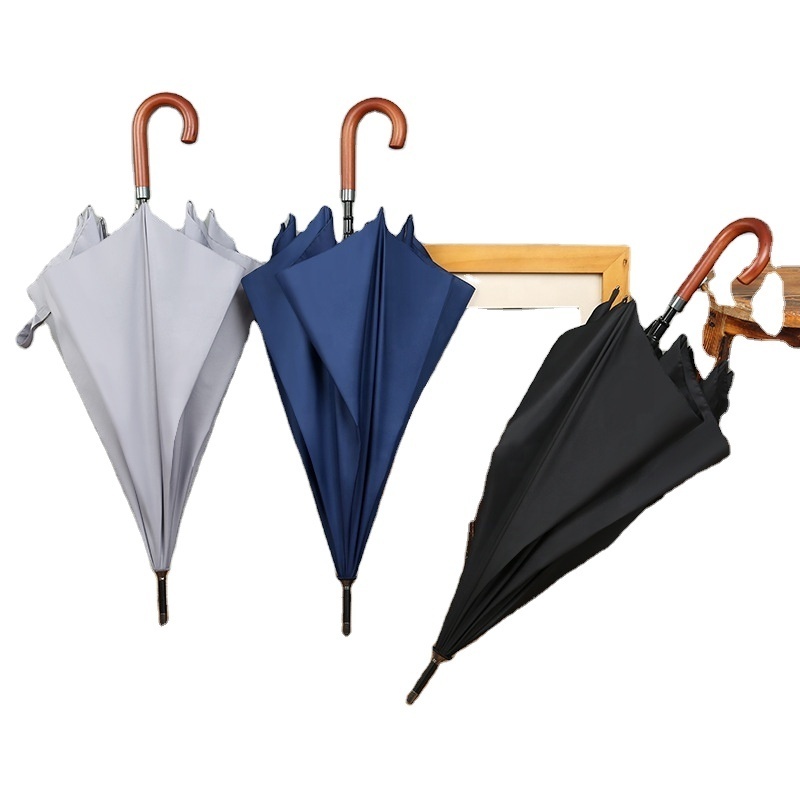 YaQi Custom Printed Textured Promotional Straight Umbrella with Your Logo