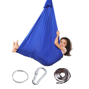 child sensory training Therapy Swing relieves autistic indoor elastic hammock swing