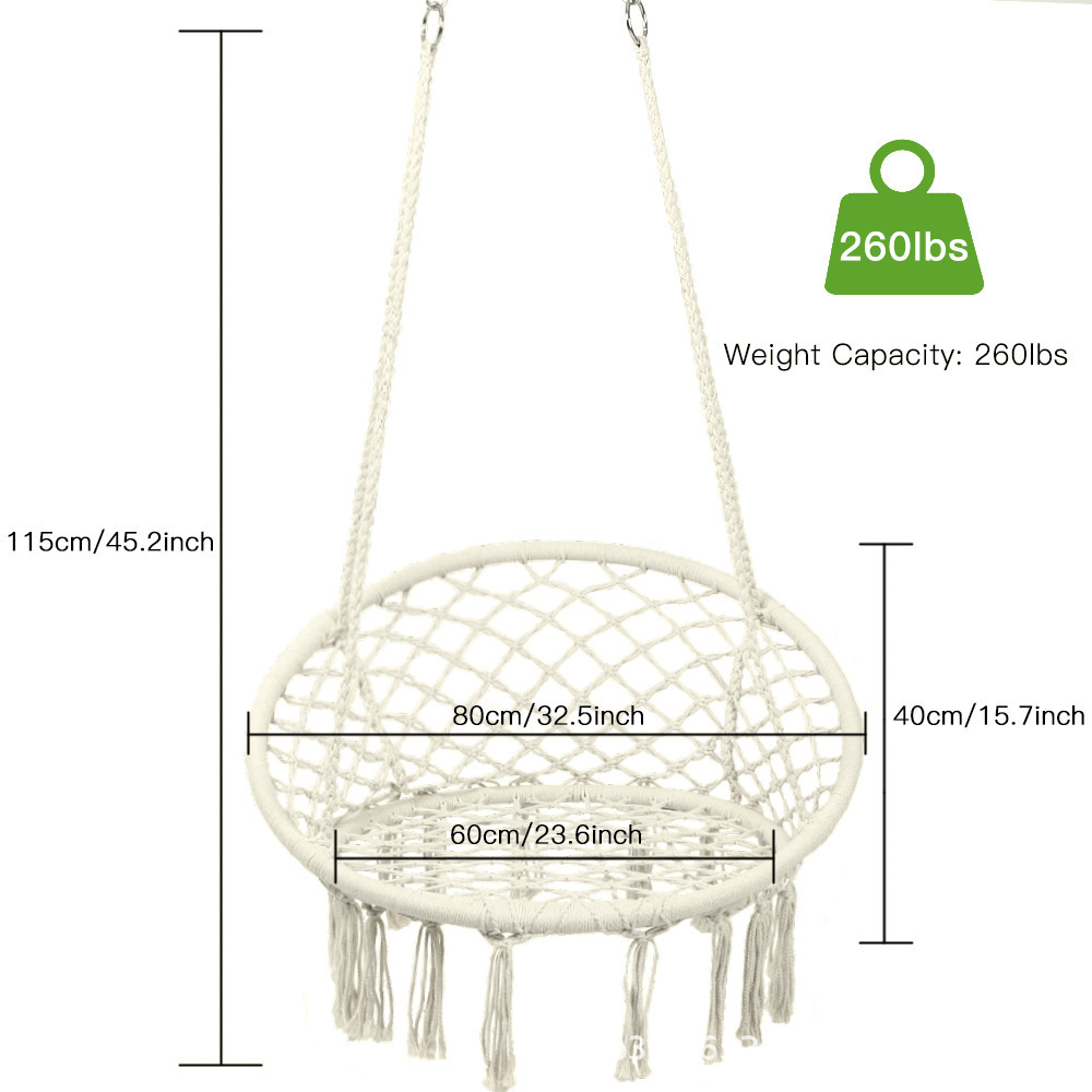 Outdoor camping hot sale basket hanging hammock with stand swing chair