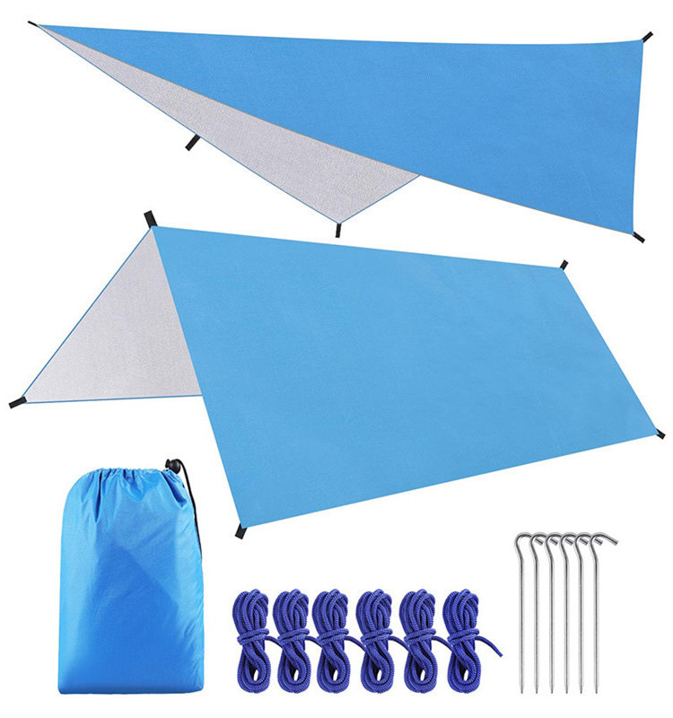 Custom Made Outdoor Lightweight Shelter Shade Tarp  Shed Waterproof Rain Fly Camping Tarp Tent