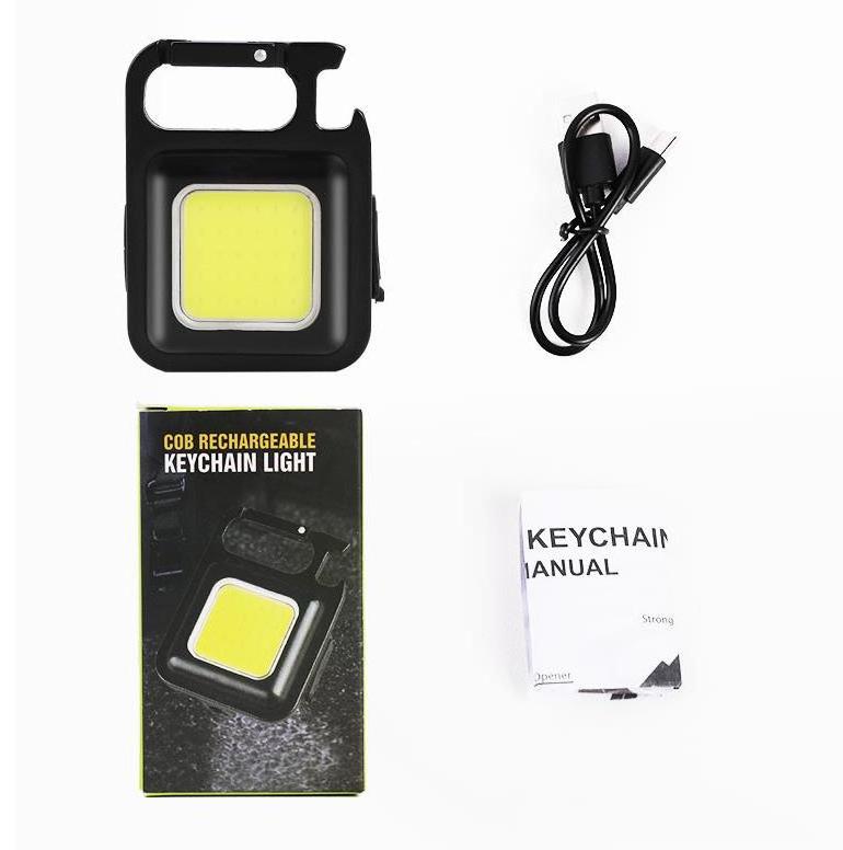 2022 New Outdoor Camping LED Portable Super Bright 800 Lumens Mini 10W COB Portable Pocket Rechargeable Magnetic Work Light