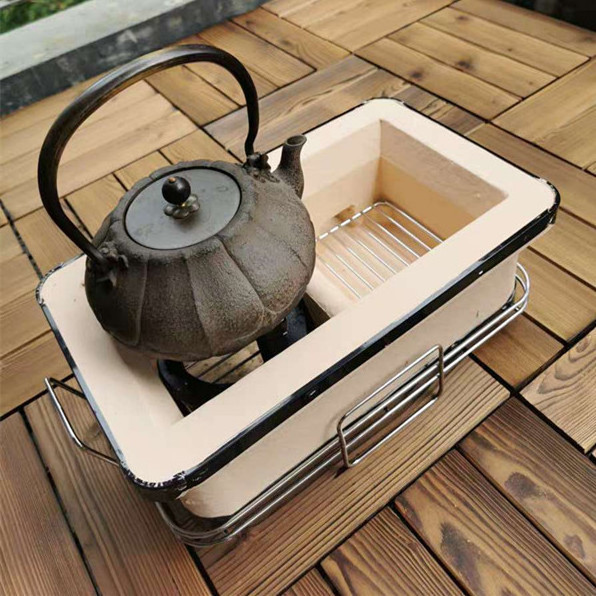 CAMPING OUTDOOR Portable MINI small table top Japanese style ceramic bbq grill charcoal clay stove