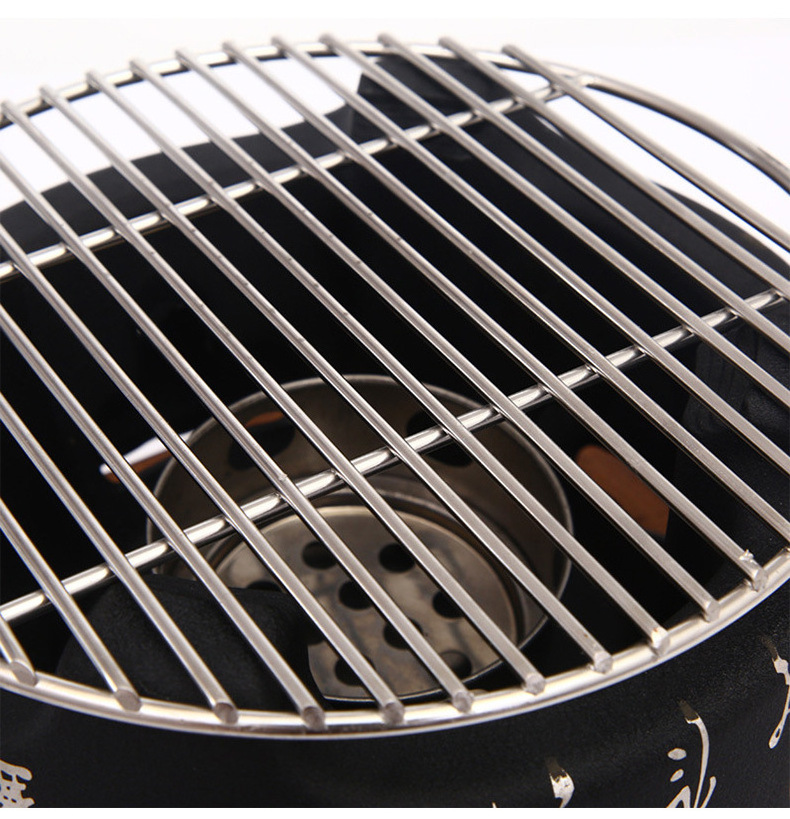 Easily Cleaned Non-Stick Stove Barbecue Yakitori Disposable Bbq Grill Netting Aluminum Tabletop Japanese Grill