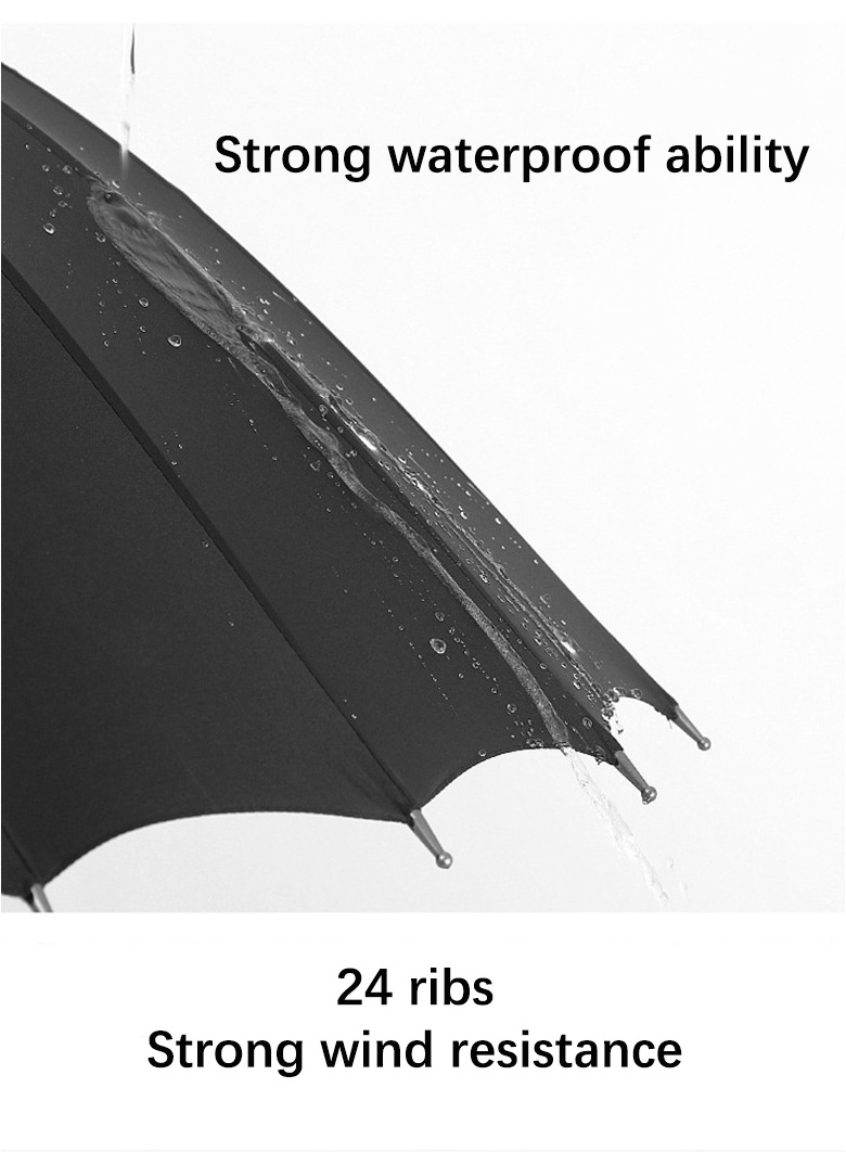 Stylish Black katana Japanese samurai Sword Katana Umbrella Sunny & Rainy Long-handle Umbrella