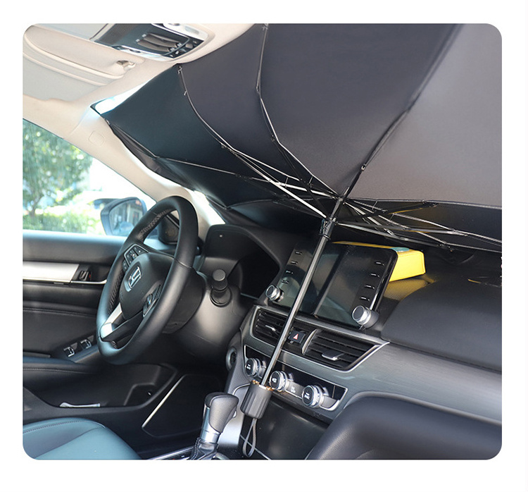 Factory Portable car windshield foldable Car sunshade umbrella Windshield umbrella car sun shade umbrella