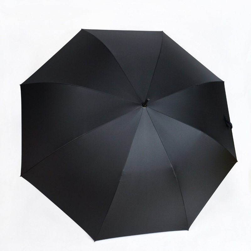 Wholesale Personality quality big Golf Umbrellas  Luxury Market Sun Carbon Fiber Straight Umbrella With Shoulder Straps