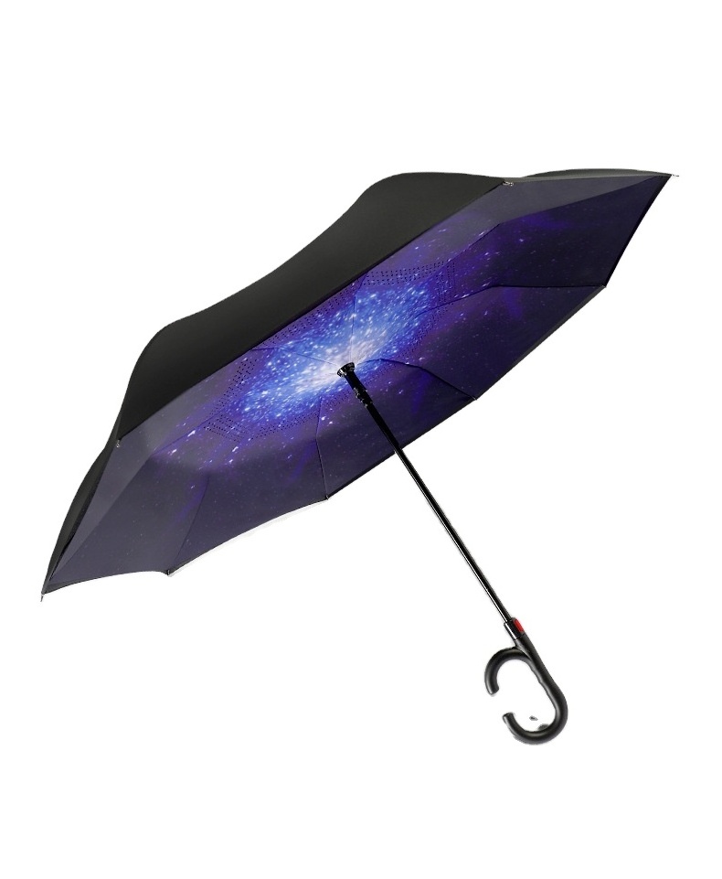 auto open reverse umbrella custom inverted umbrella full body umbrella for sale digital printing hands free