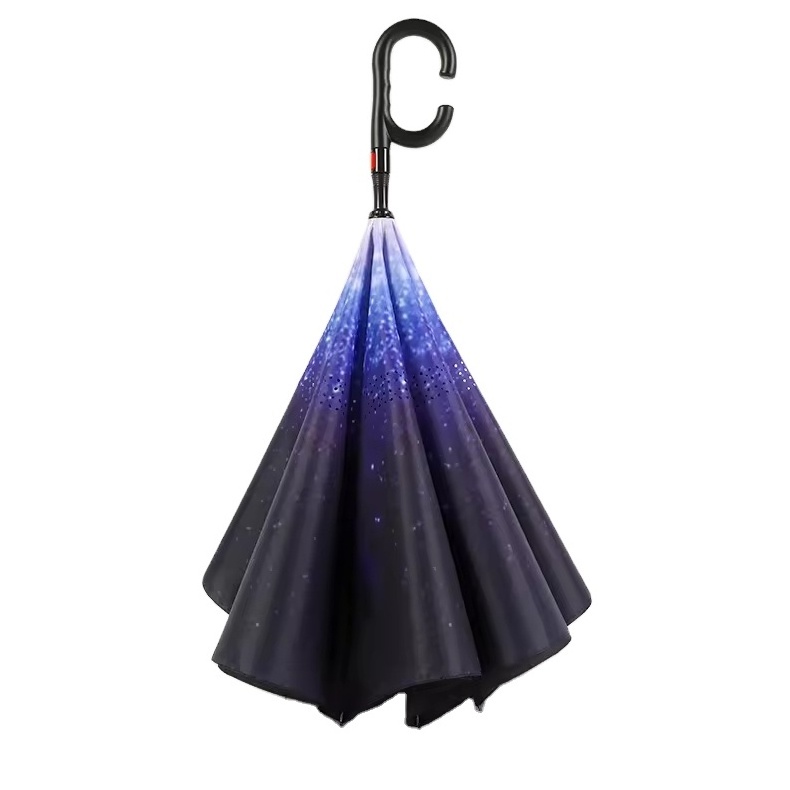 auto open reverse umbrella custom inverted umbrella full body umbrella for sale digital printing hands free