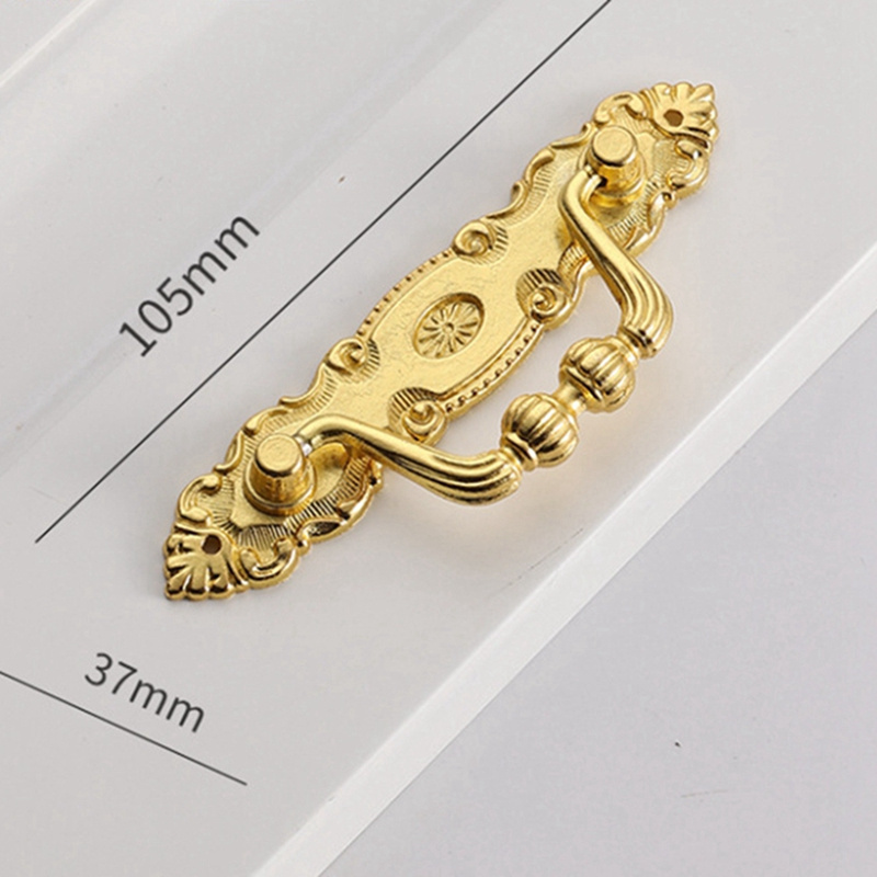 105mm antique bronze golden silver black zinc alloy fancy new cabinet handles fordoor wooden box drawer case