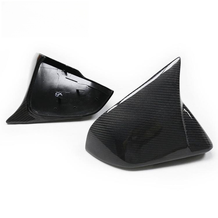 for Ford mustang 2015-2022 replacement Carbon fiber Rearview mirror housing Reverse mirror cover auto performance parts