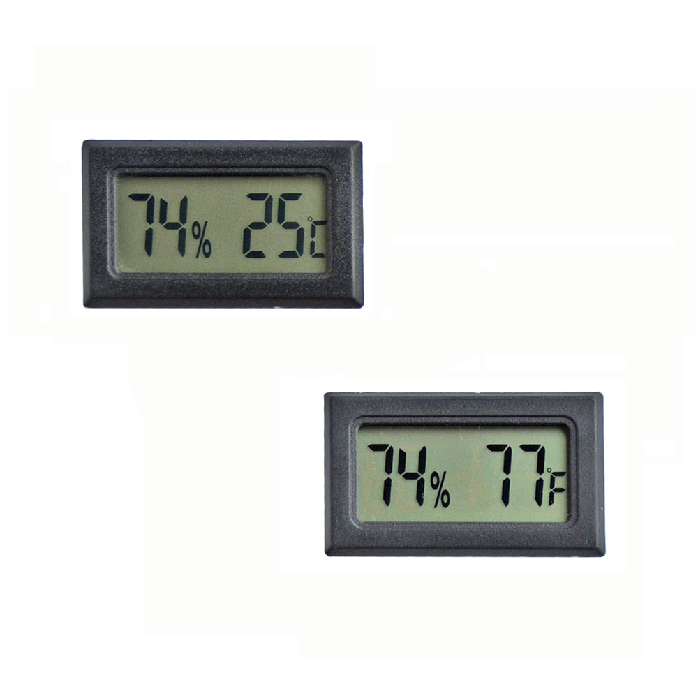 FY-11-B Reptile Thermometer Mini Plastic LED Digital Humidity Temperature Meters Gauge Indoor Hygrometer Thermometer