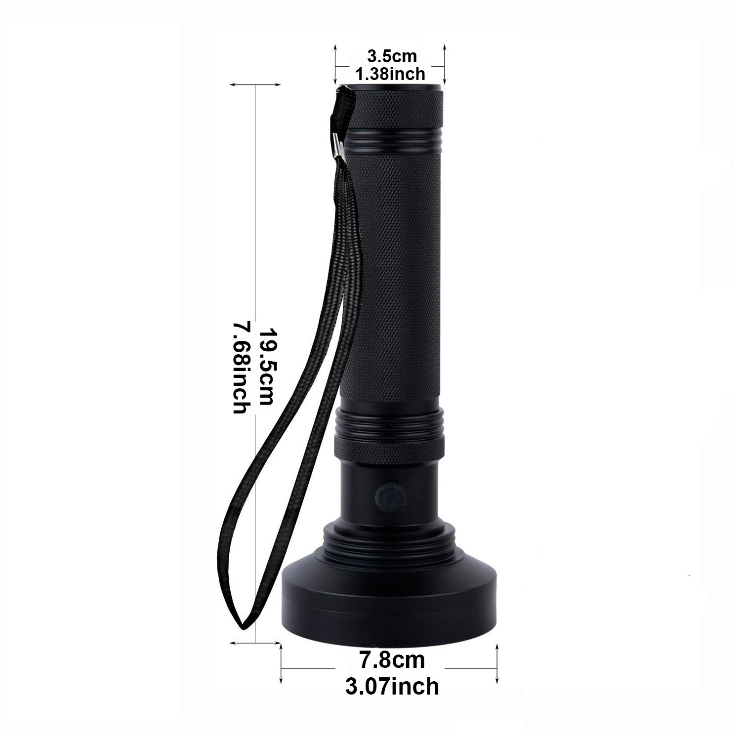 UV Flashlight 100 LED Blacklight 395nm Scorpion UV Flashlight Black Light For Dog Cat Urine