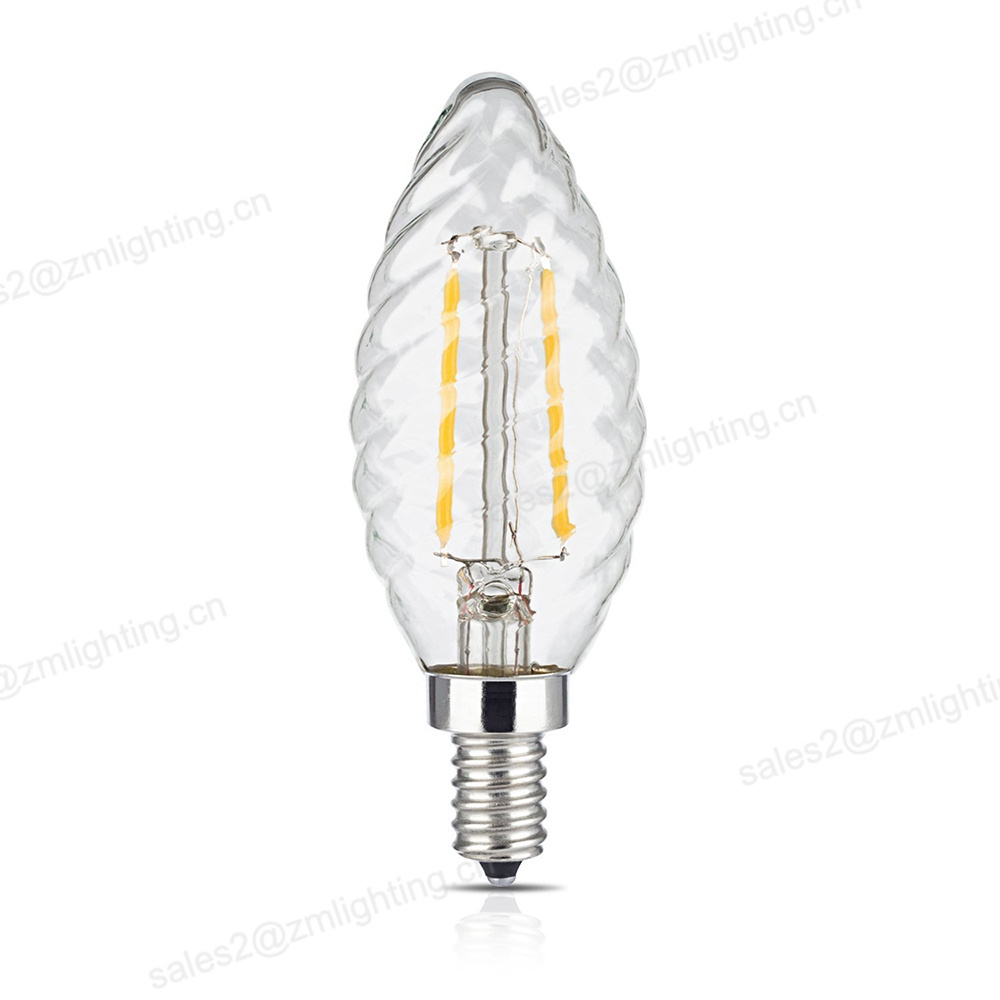 C35 2W 4W 6W 8W flame E12 E14 E26 E27 B22 LED candle light bulb