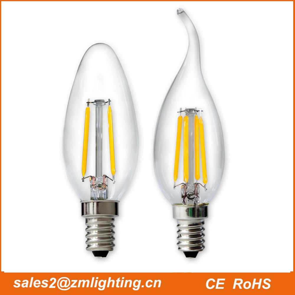 Globe filament led half chrome mirror bulb g80