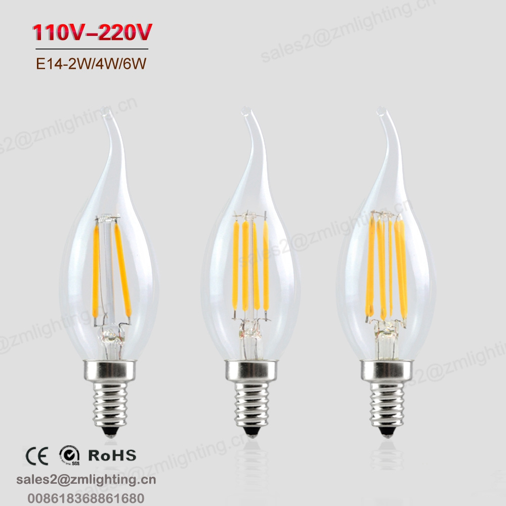 low voltage LED Edison E12 E14 E27 candle 3V 6V 3.5W battery operated led light bulbs