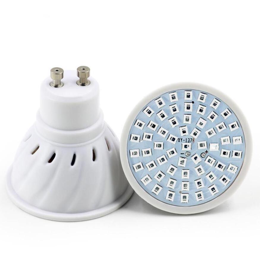 80 LED Plant Light lamp E14 E27 GU10 GU4 base Full Spectrum LED Grow Light Bulb for Vegetables Flower