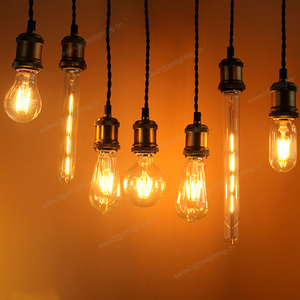 Manufacturer C35 G45 T30 ST64 A60 G80 G95 G125 Dimmable Vintage LED filament edison light bulb E27 2700K 3000K 4000K led lamp