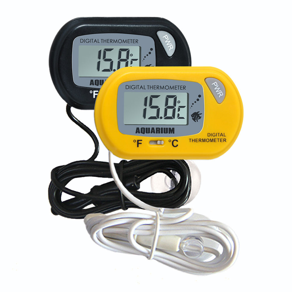 ST-3 Fish Tank Water Thermometer Terrarium Temperature Gauge Digital Aquarium Thermometer