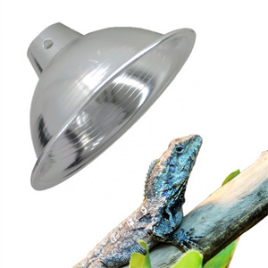 21.5cm 8.5 Inch Silver Aluminum Light Reflector Dome Reptile Reflection Lamp Cover