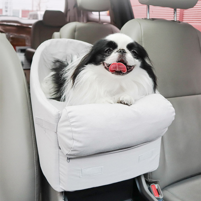 Pet Kennel Dog Safety Seat And Console Dog Car Seat For Small Dogs