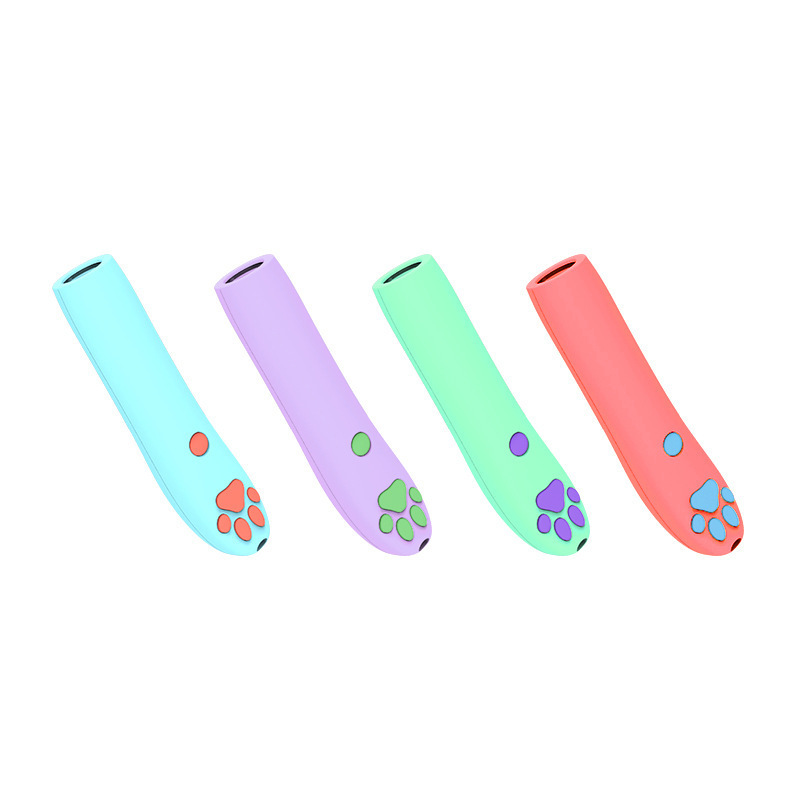 Laser Teasing Cat Toy, Electronic Laser Cat Toy, Cat Paw Shape Laser Pen Tease Pet Cat Interactive Toys.