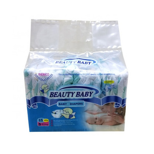 High Quality Competitive Price Magic Tapes Baby Pampering Bebe Couches Disposable Baby Diaper Manufacture in China