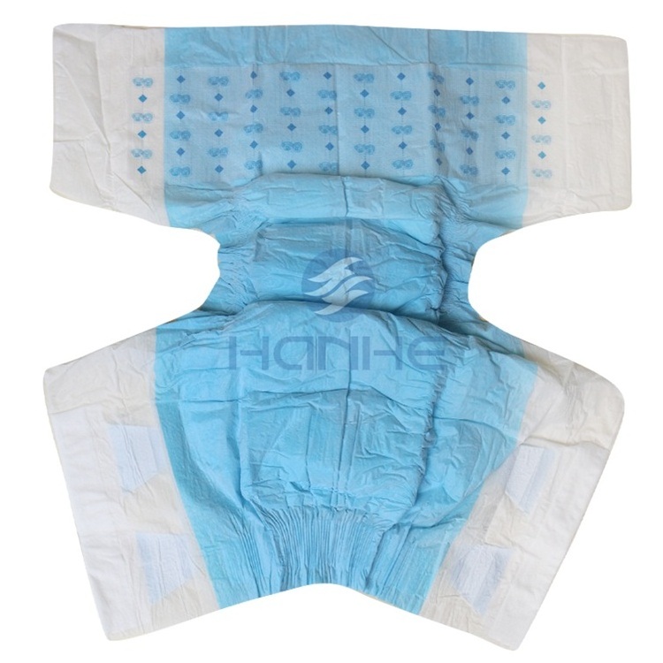 High Water Absorption Onesie Disposable Diaper Adult Thick Paper Adult Diapers Ethiopia