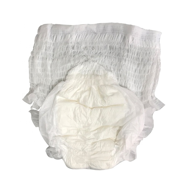 Comfrey Bamboo Adult Diapers Disposable Pe Biodegradable Pants Unisex Sensor Medium