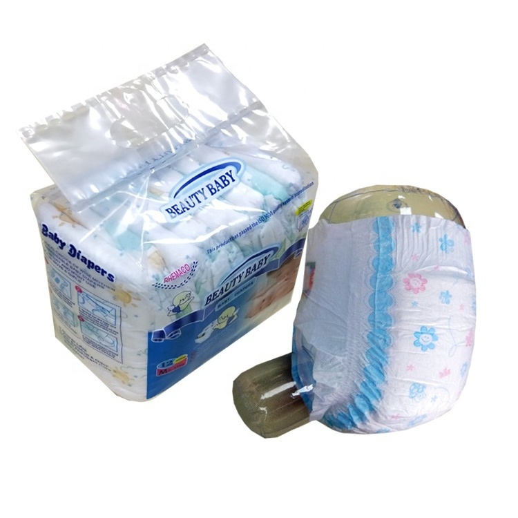 High Quality Competitive Price Magic Tapes Baby Pampering Bebe Couches Disposable Baby Diaper Manufacture in China