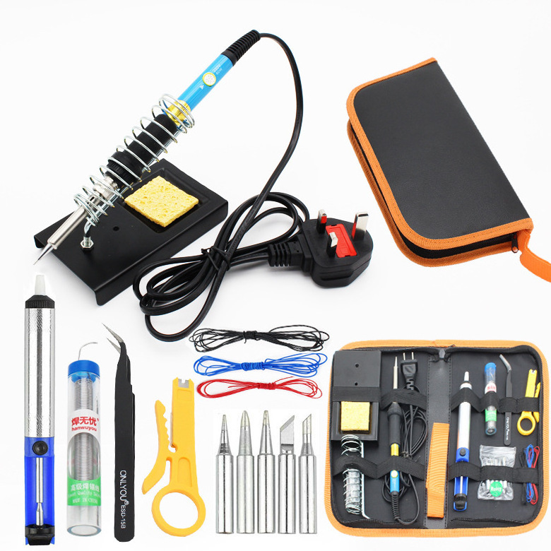 New Adjustable Temperature Electric Soldering Iron 220V 110V 60W 80W Welding Solder Rework Station Heat Pencil tire repair tools