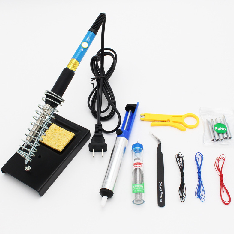 New Adjustable Temperature Electric Soldering Iron 220V 110V 60W 80W Welding Solder Rework Station Heat Pencil tire repair tools