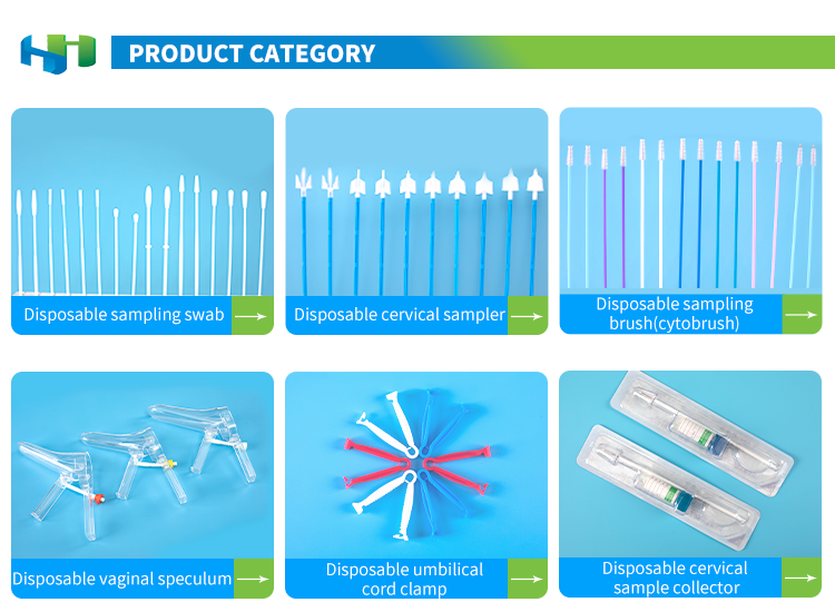 Wholesale price Disposable Cytology Brush Gynecological Examination Sampling Brush Medical Cervical Brush