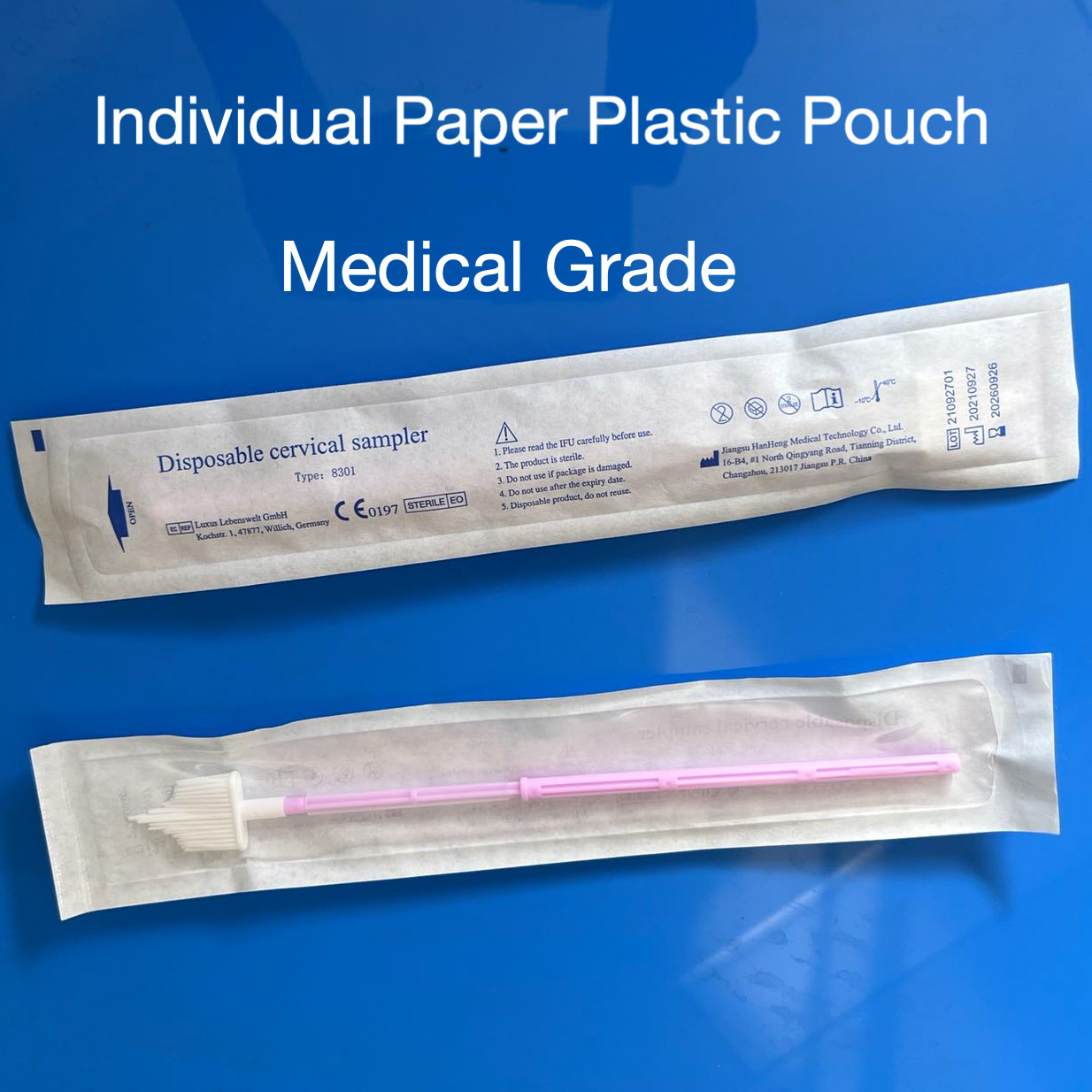 8301-Disposable Cervical Brush for cervical screening for both Cytology and HPV testing with CE-ISO13485-Factory Price-China