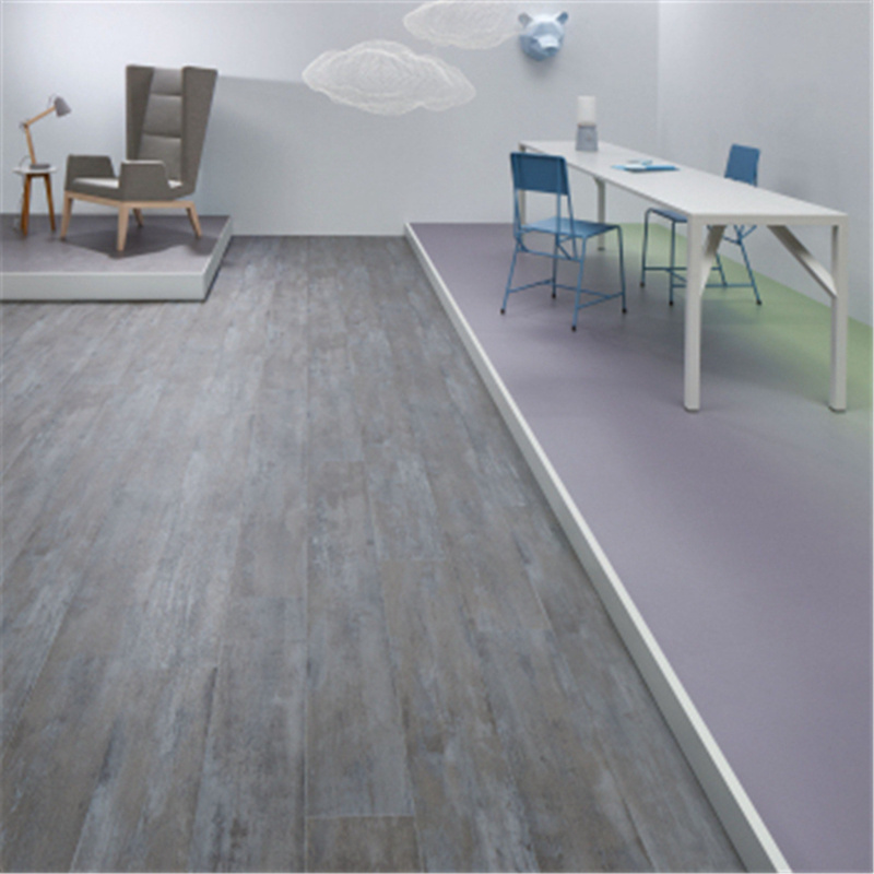 Cheap Price PVC Vinyl Flooring Waterproof LVT dry back floor Glue down vinyl sheet