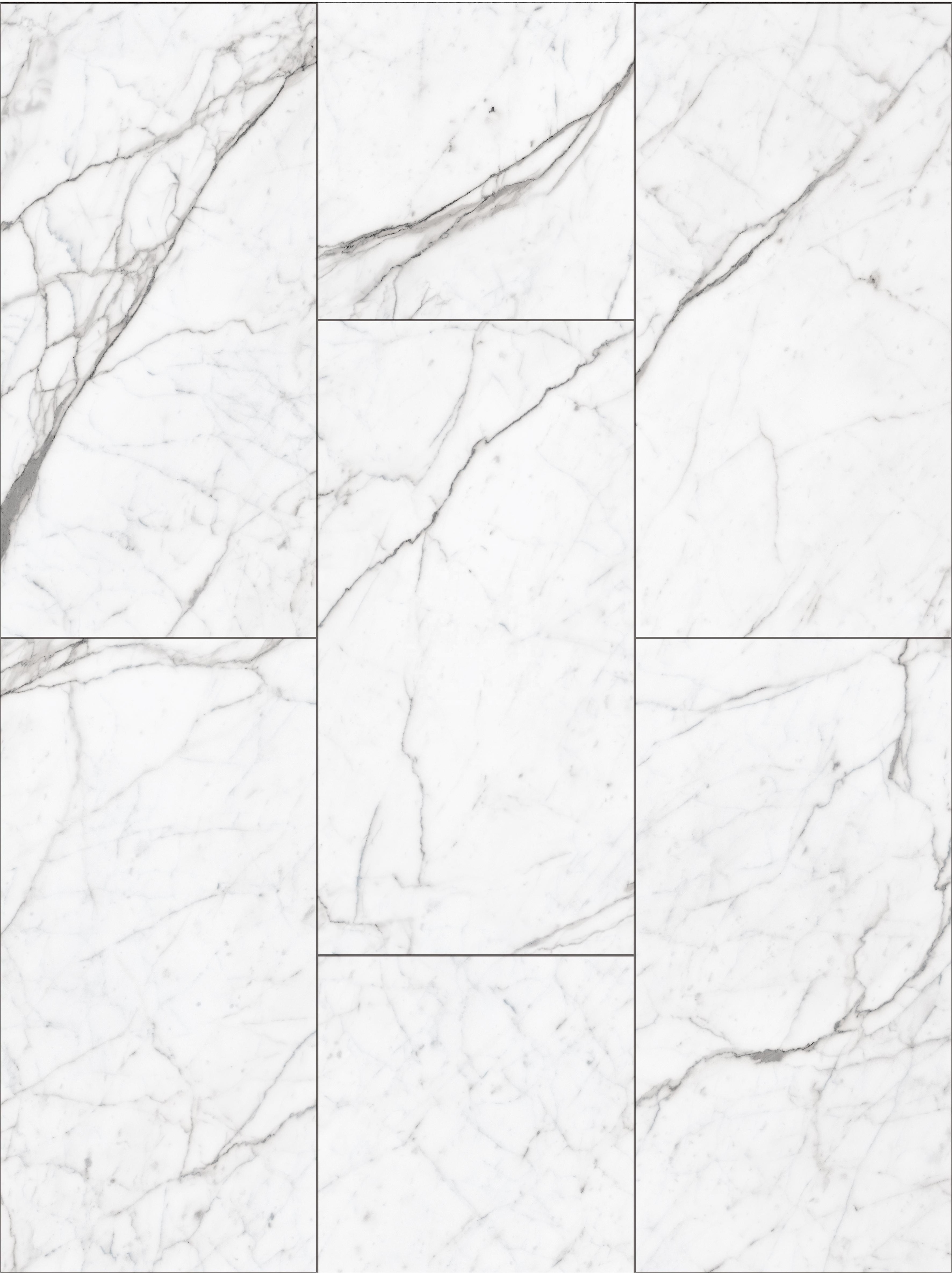 Europe Hot Popular 100% Water-proof Marble Look Living Room Durable Glossy Stone Texture Vinyl Floor Click Tile