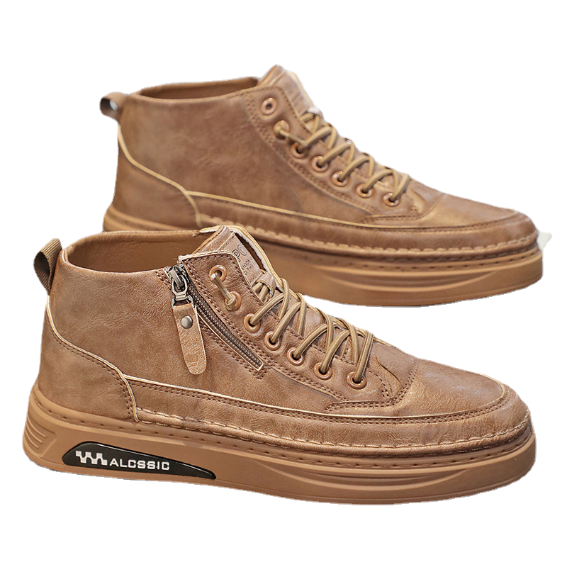 [Lian Shang Shoes Clothing-HY6928] Four Seasons Mid-range Board Casual Men's