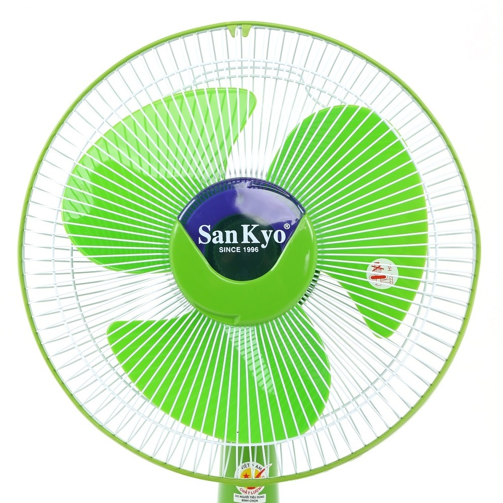 Air Quality Appliances 3 Speeds Oscillating Model SanKyo Desk Fan Free Spare Parts 12 Inches Table Electric Fan Made in Vietnam