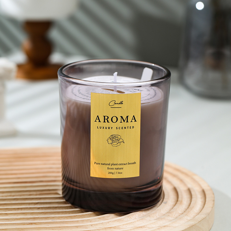 High Quality Private Label Aromatherapy Candle Vanilla Fall Scented Candles Luxury Gift Set