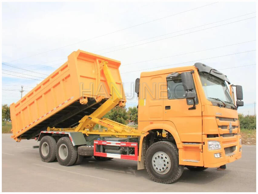 HOWO 6x4 20cbm Hook Lift Garbage Truck For Sale