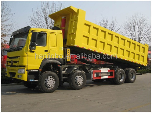 Used sino truck HOWO 4 axle 60ton 40ton 50ton Tipper truck 8x4 dumper dump truck