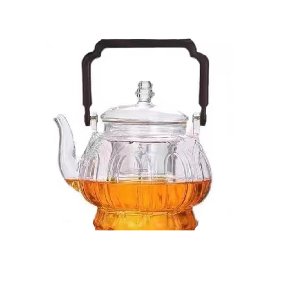 Tea Maker Brew with Warmer Setinverter Coffee & Tea Sets Glass Tea Pot Teapot with Infuser within High Borosilicate Glass