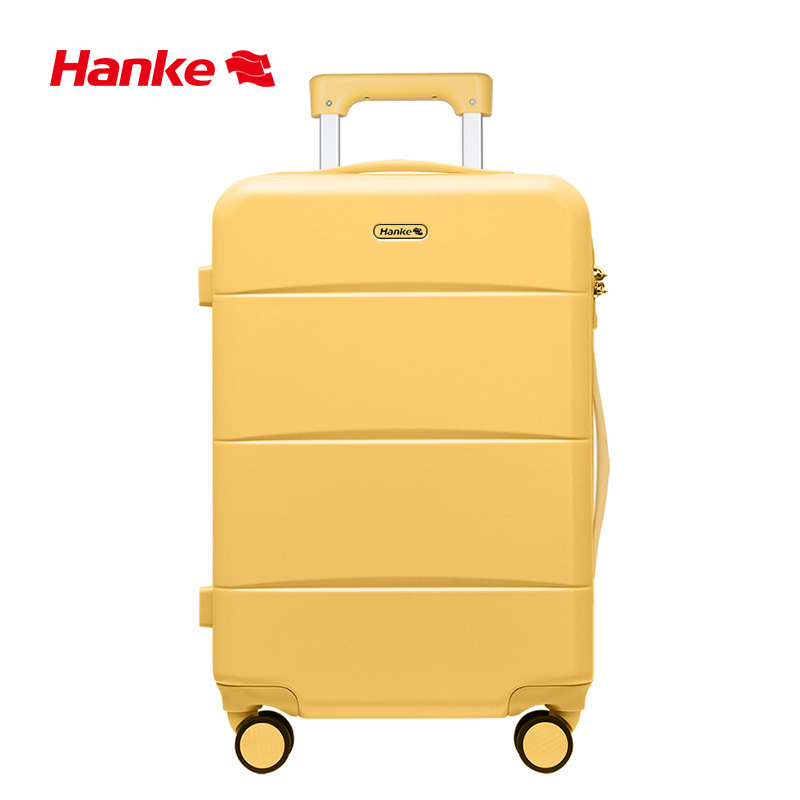 Hanke custom Designer Suitcase Travel Stylish Durable Trolley Smart Packaging Box Carry On Luggage Sets