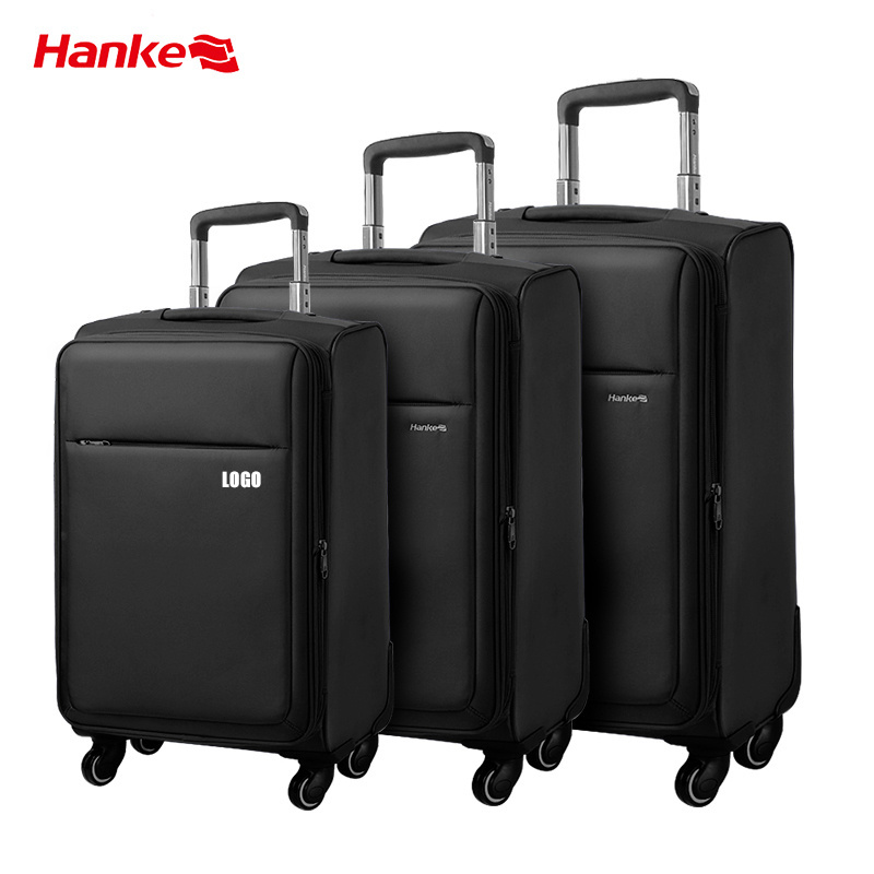 China Manufacturer Travel Suitcase Luggage Bag Custom Logo Foldable Suitcase Personalized Black Luggage Suitcases For Business